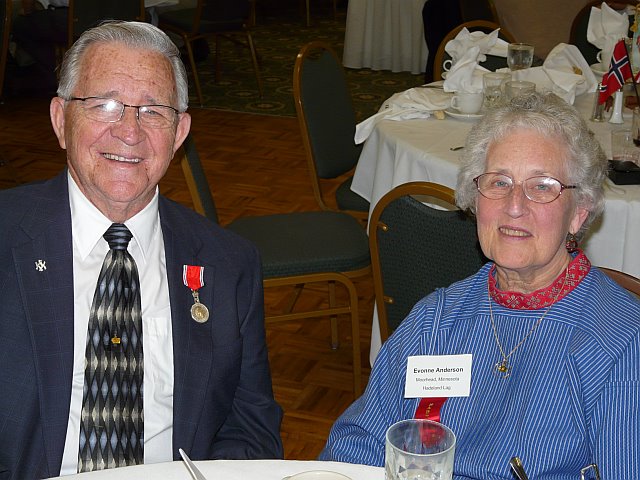 Verlyn and Evonne at the 2008 Stevne