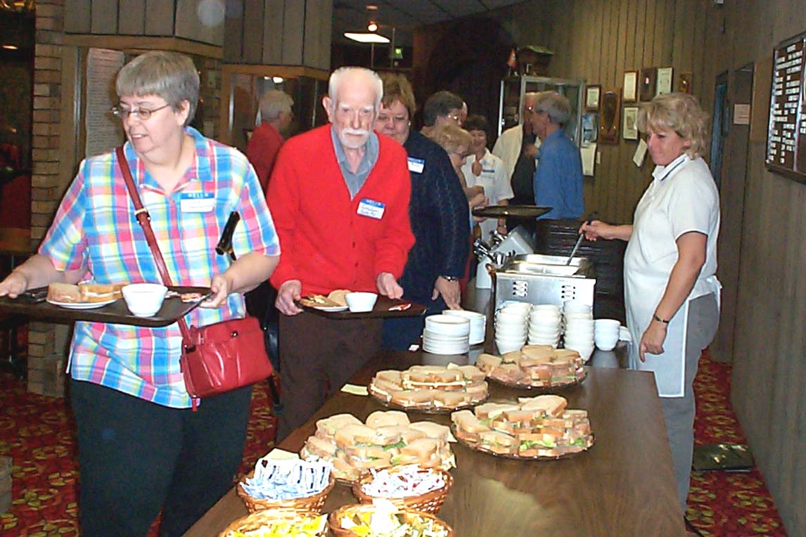 The lunch line