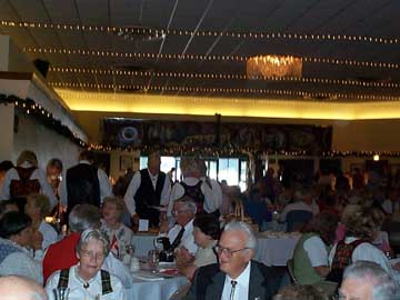 The American Legion was the site for the Saturday banquet